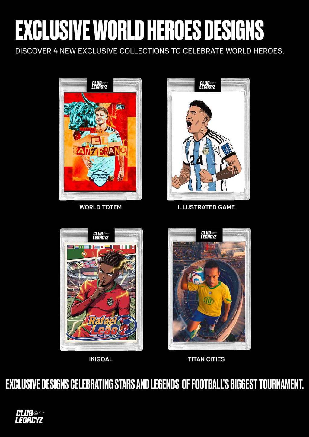 Club Legacyz ICONS 4rd Edition World Cup Heroes - Einzelpack