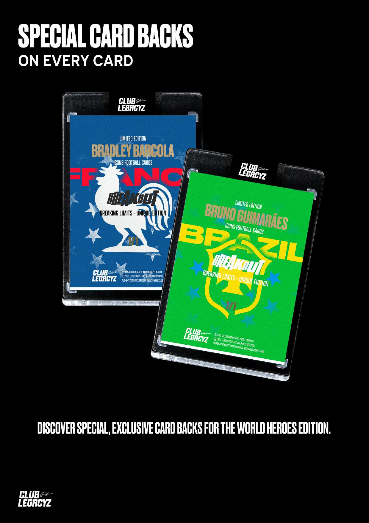 Club Legacyz ICONS 4rd Edition World Cup Heroes - Einzelpack