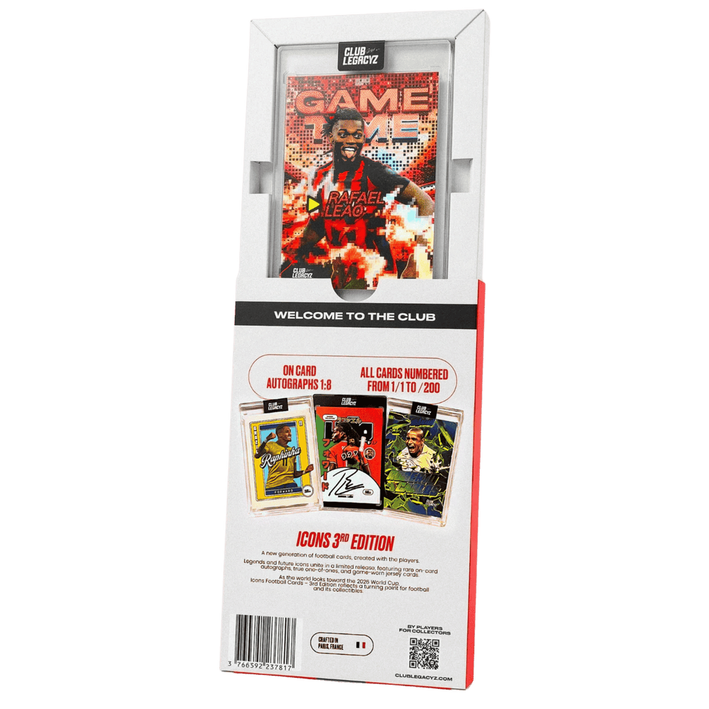Club Legacyz 3rd Edition Minibox Icons Fußballkarten