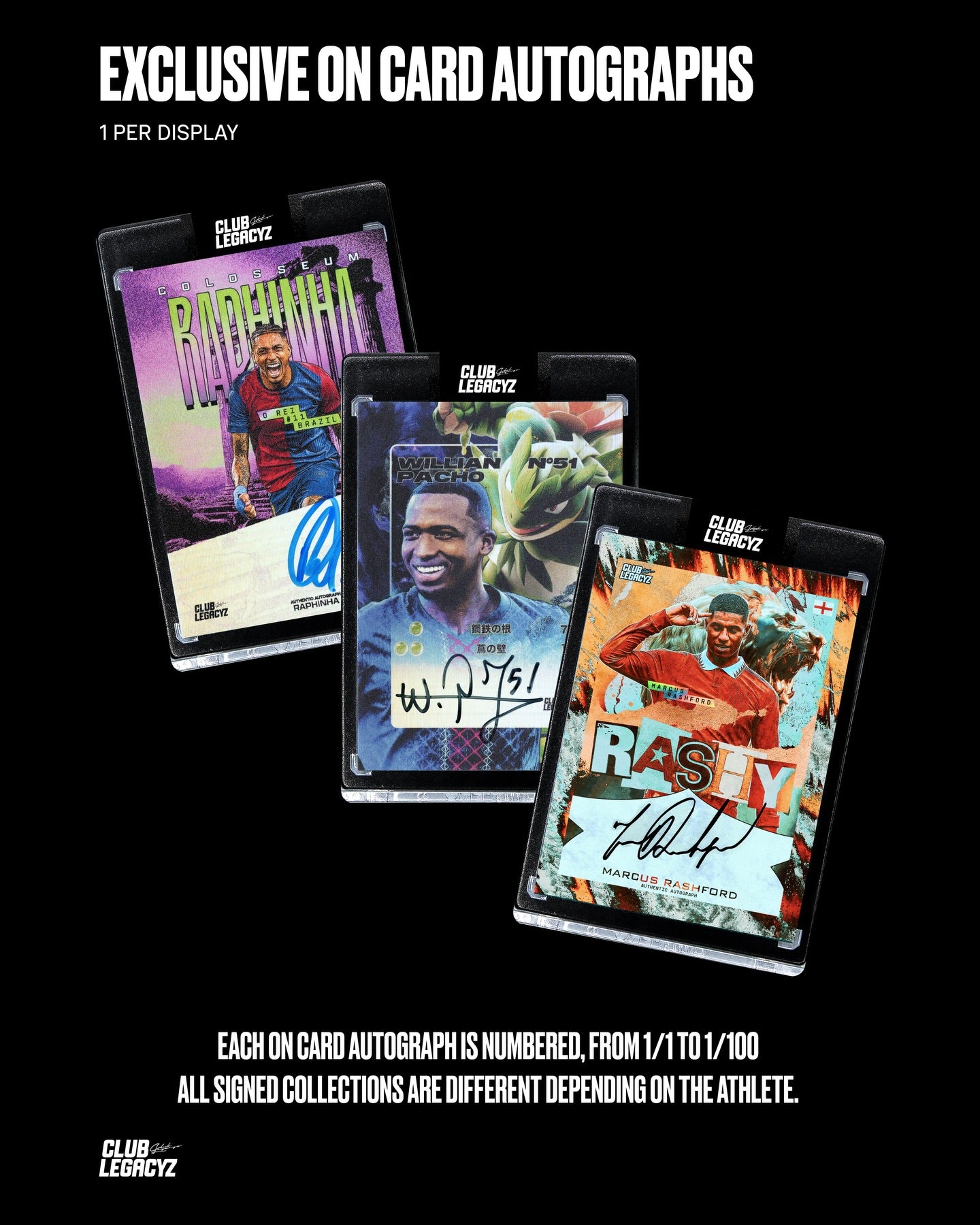 Club Legacyz 3rd Edition Minibox Icons Fußballkarten