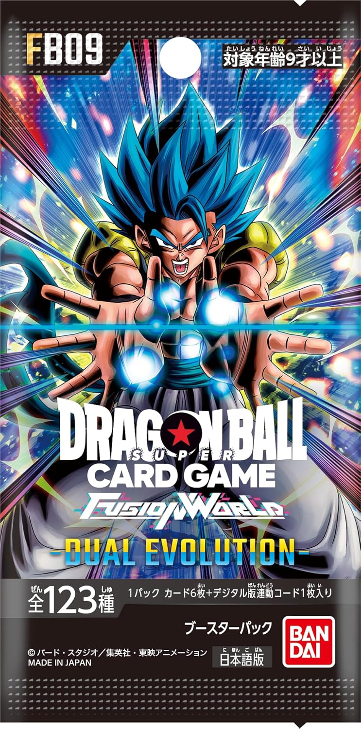 Dragon Ball Super - FB09 - Dual Evolution - JAP Booster Display