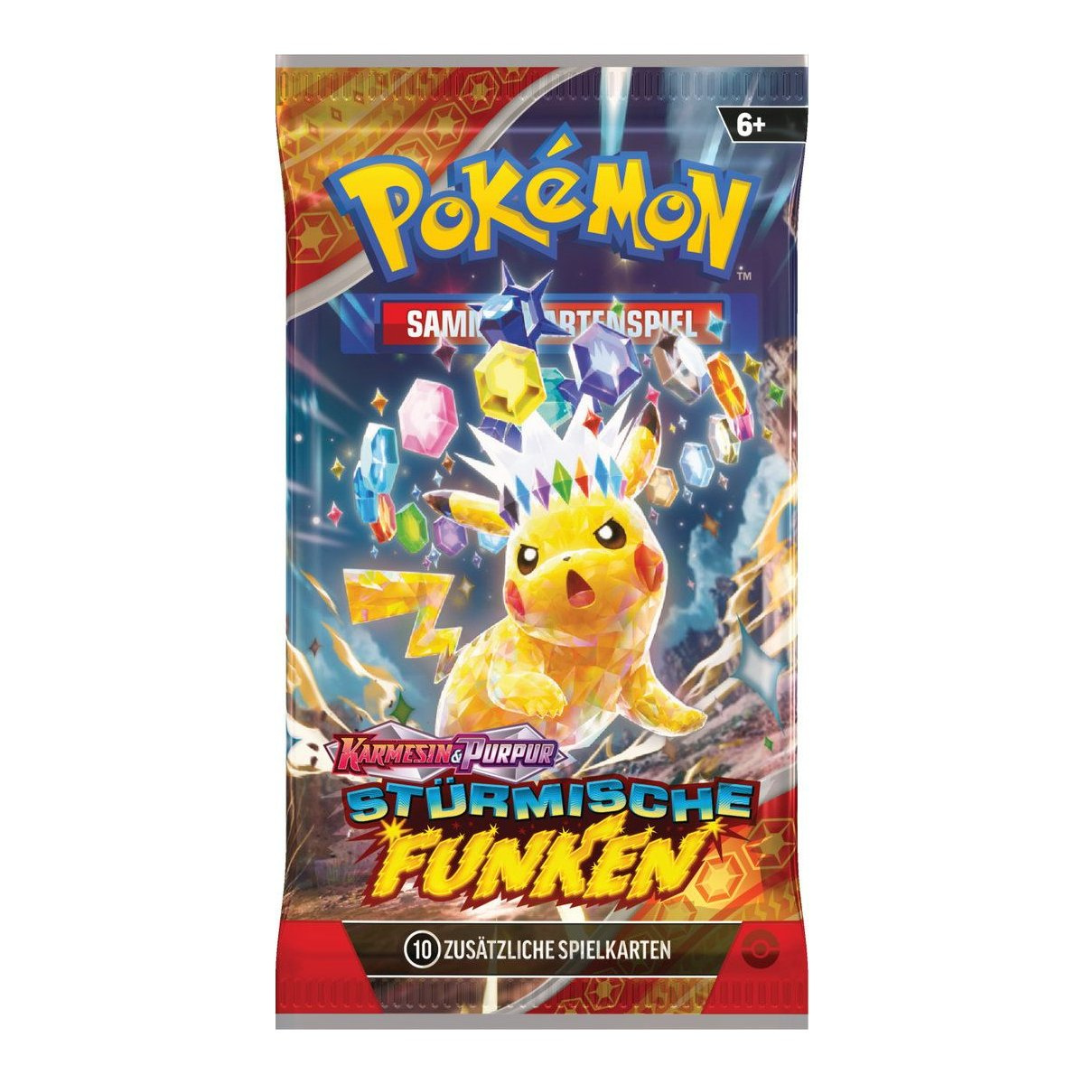 Pokemon Stürmische Funken Booster Display