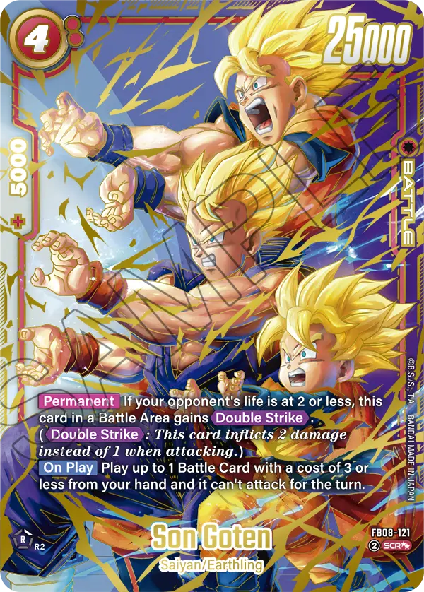 Dragon Ball Super Card Game Fusion World Saiyan´s Pride FB08