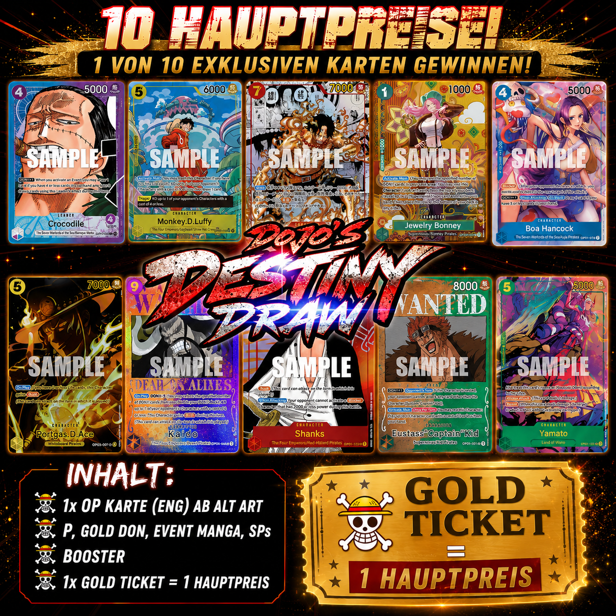 Dojo´s Destiny Mystery Bags - One Piece [ENG]
