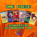 One Piece Card Game - Schatztüte -  6x Booster [JAP]