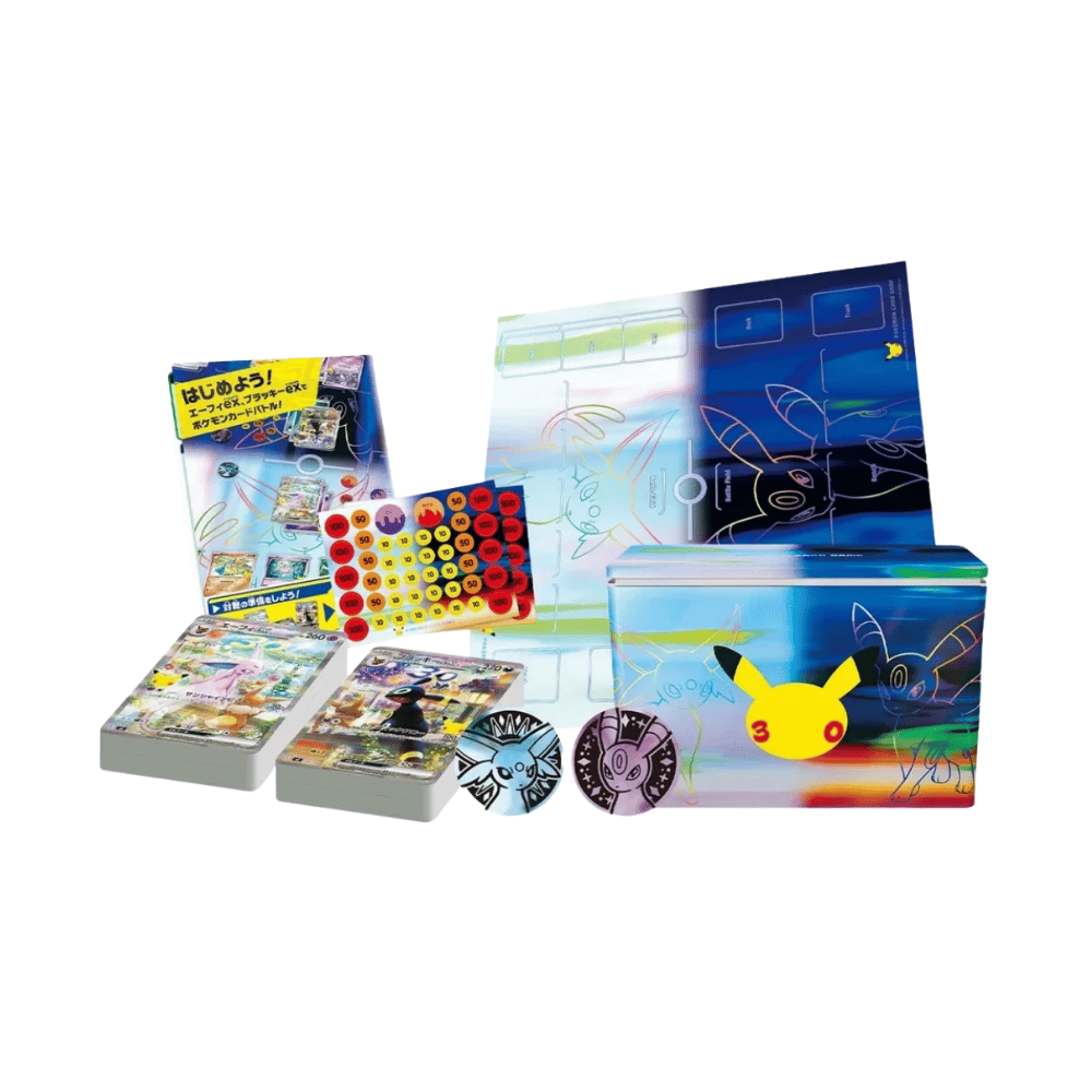 Pokemon - 30th Celebration - Premium Deck Set - Umbreon & Espeon [JP]