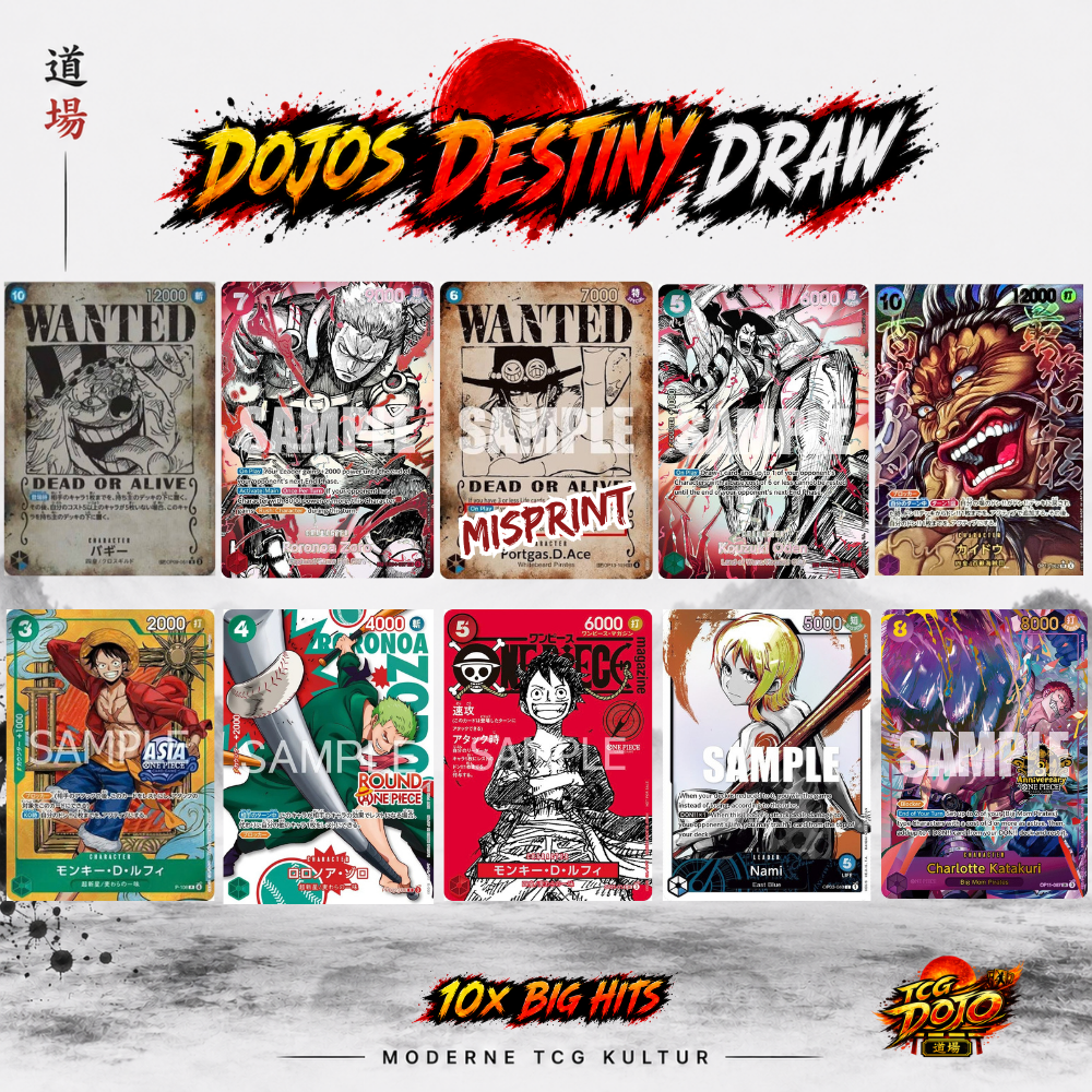 Dojos Destiny Draw – One Piece Edition