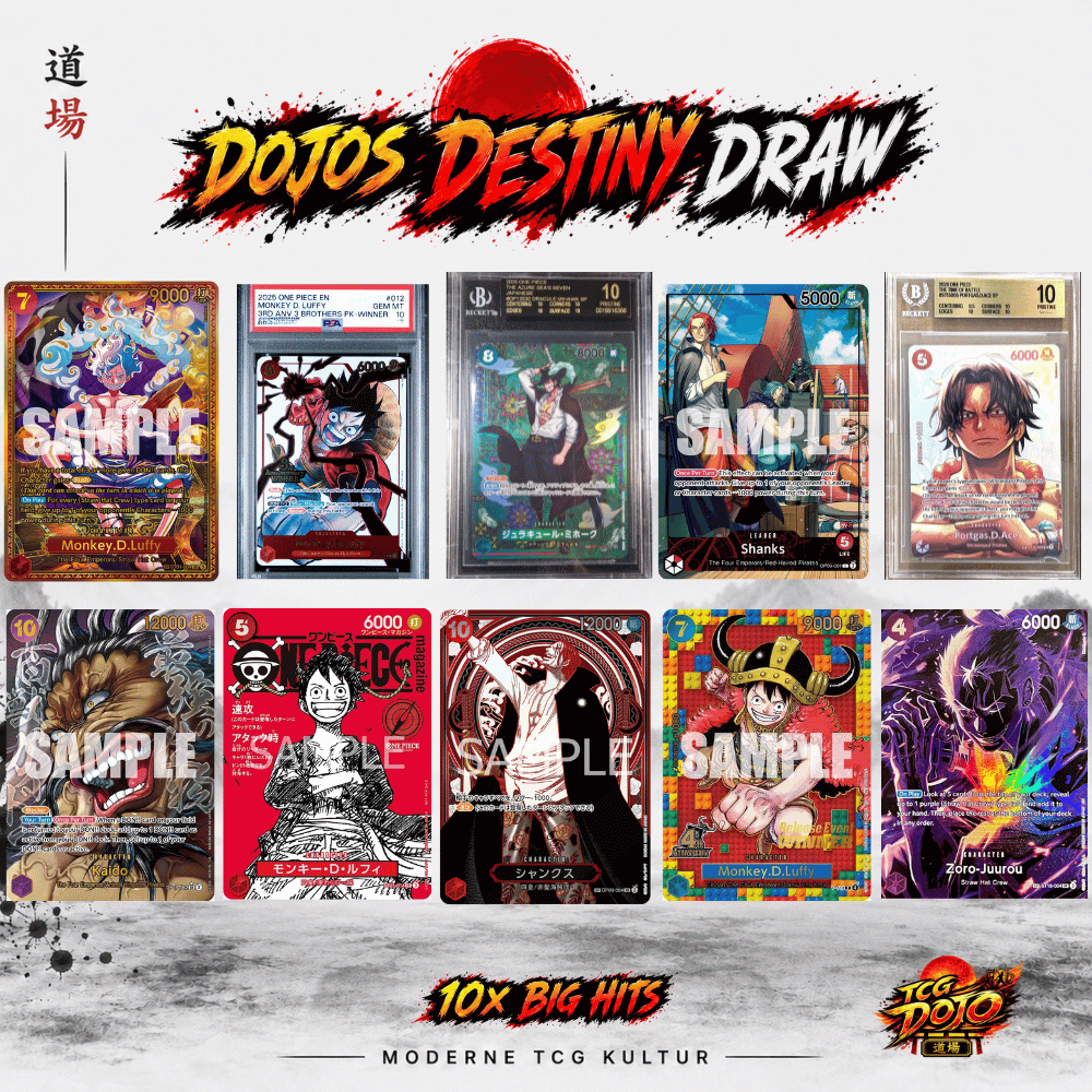 Dojos Destiny Draw - One Piece Edition virtuelle Bags
