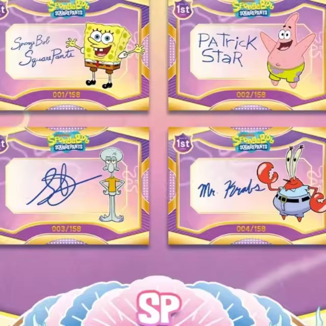 Spongbob Squarepants 25th Anniversary Ocean Party Booster Display VanLuck [Chinesich]