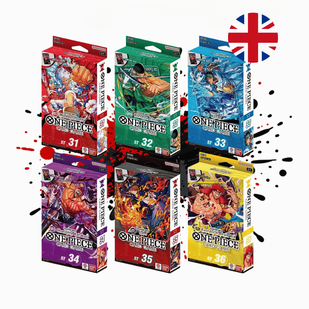 One Piece Starter Deck - ST31-ST36 Englisch