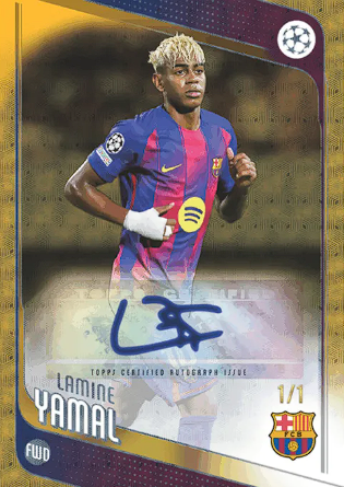 Topps 2025-26 UEFA Club Competitions - Value Box