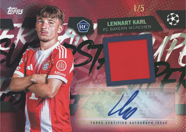 Topps 2025-26 UEFA Club Competitions - Value Box