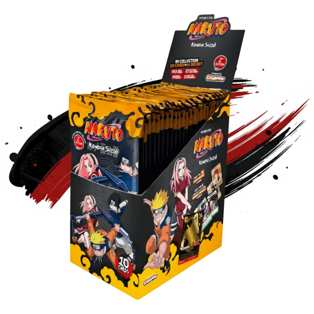 Naruto Mythos TCG – First Set 2nd Edition Display (24 Booster EN) – Vorbestellung