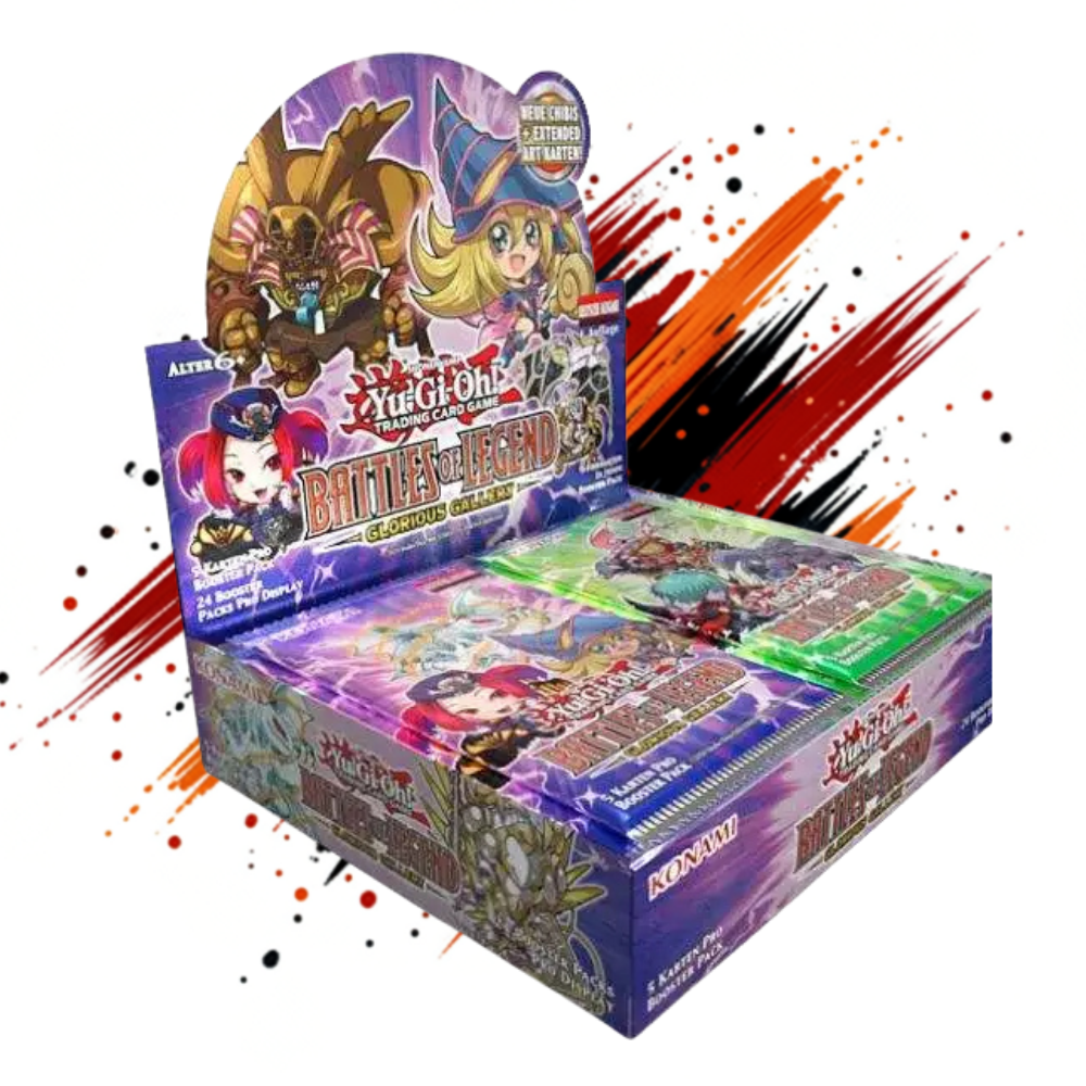 Yu-Gi-Oh! Battles of Legend Glorious Gallery Display - Deutsch