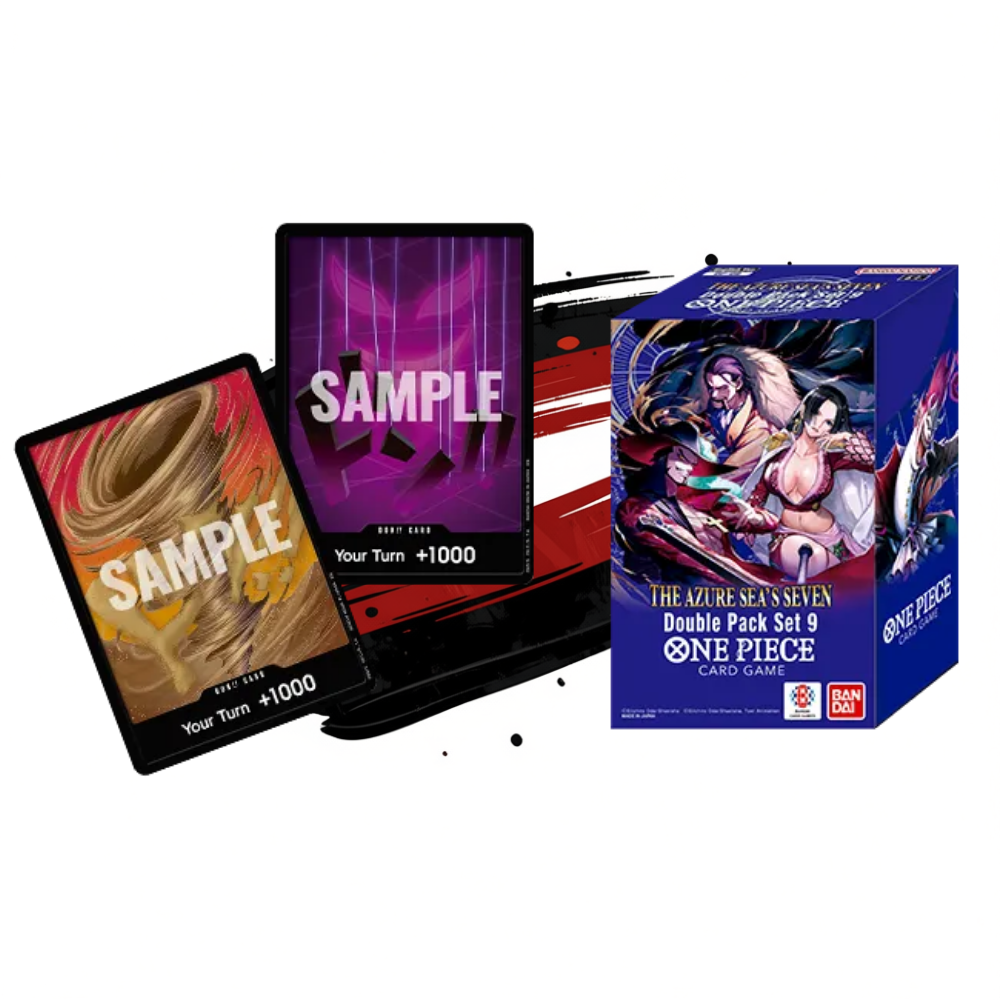 One Piece Card Game OP14 - The Azure Sea's Seven - Double Pack Set Vol. 9 [DP-09] ENG