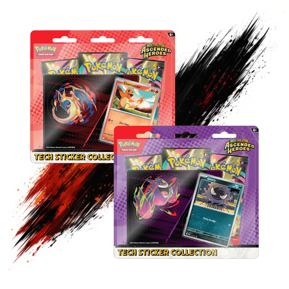 Pokemon Mega Evolution - Ascended Heroes - Tech Sticker Collection