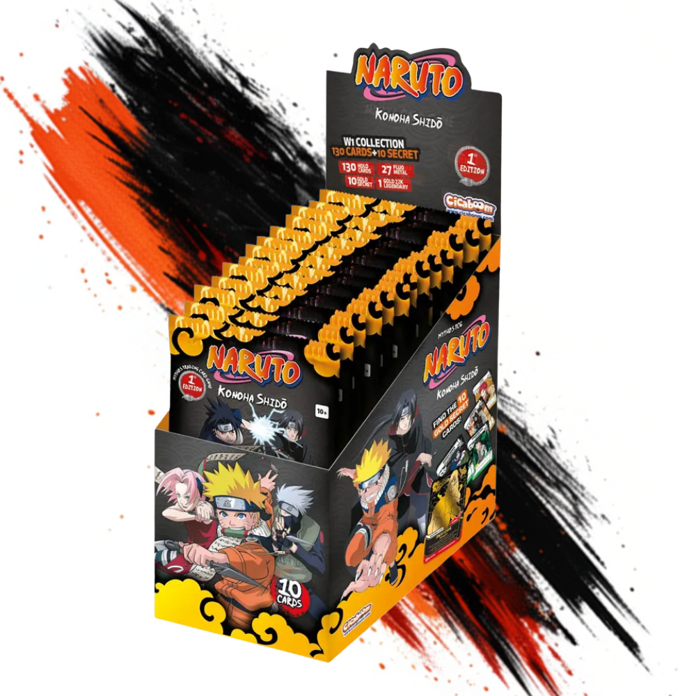 Naruto Mythos Card Game - 1st Edition Booster Display - Konoha Shido [ENG]