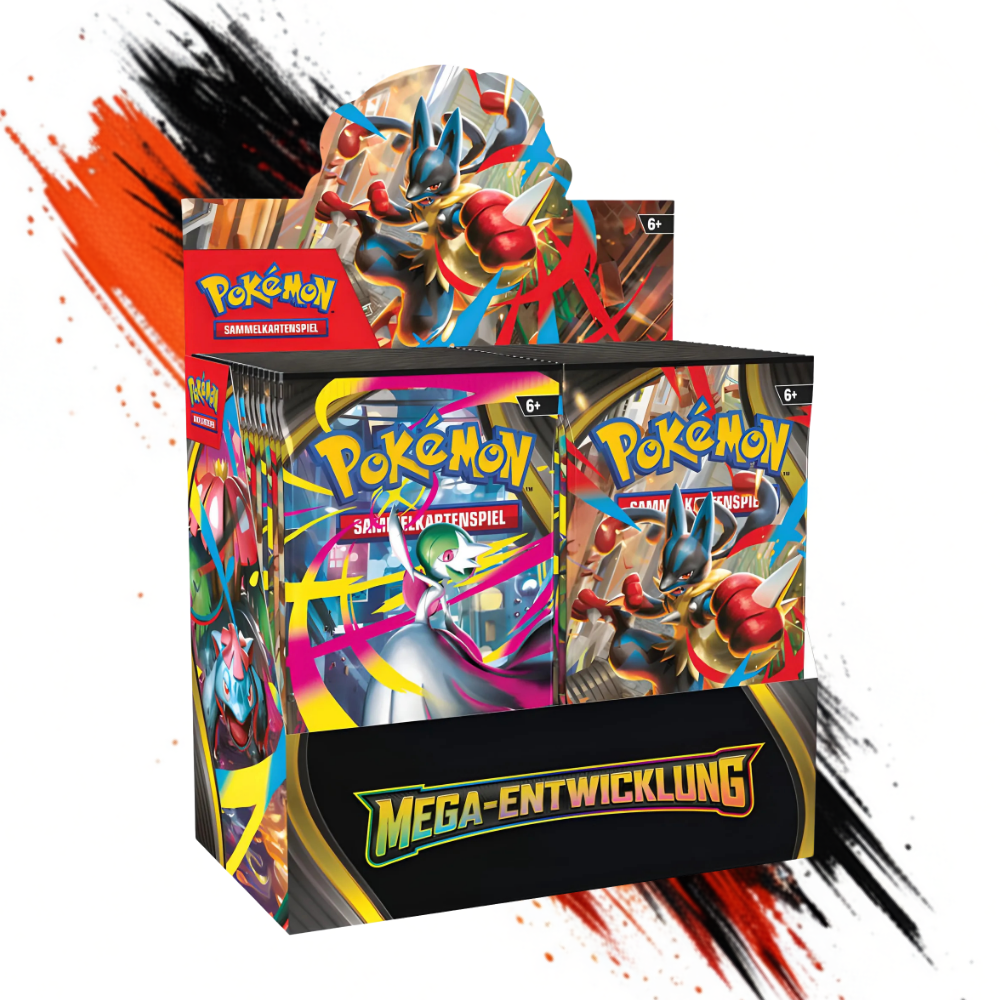 Pokemon Mega Entwicklung Booster Display [Deutsch]