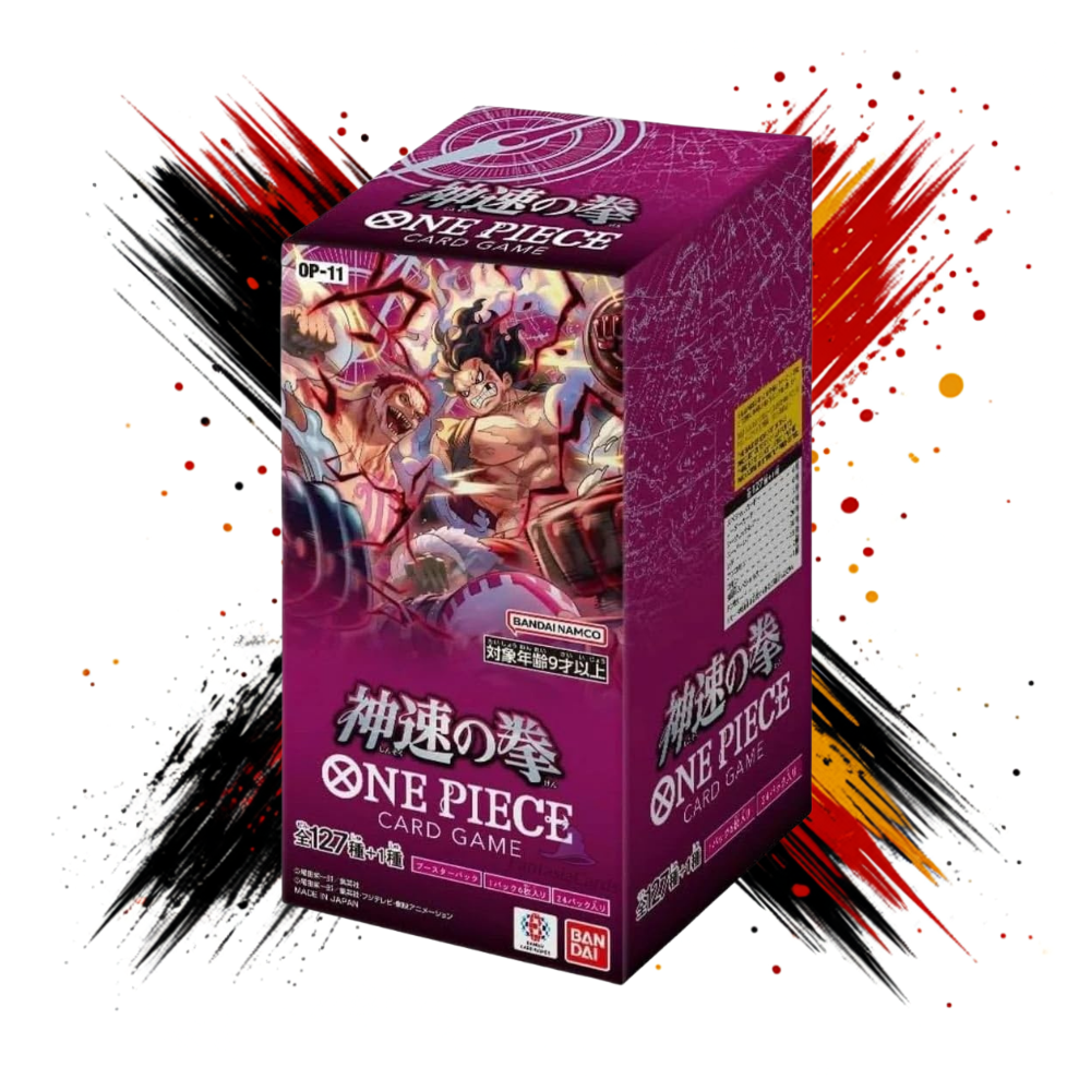 One Piece Card Game OP11 - A Fist of Divine Speed - Booster Display [JP]