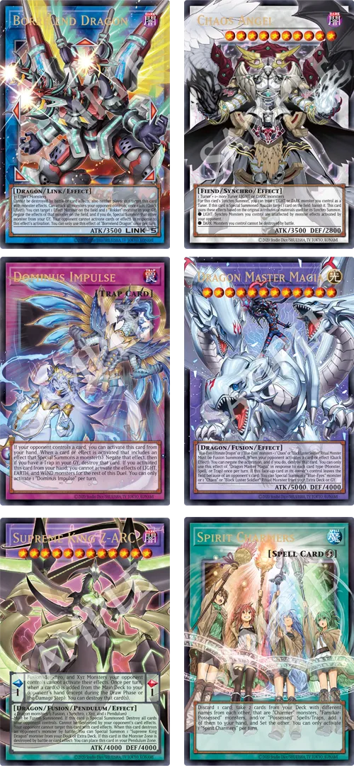 Yu-Gi-Oh! Battles of Legend Glorious Gallery Display - Deutsch