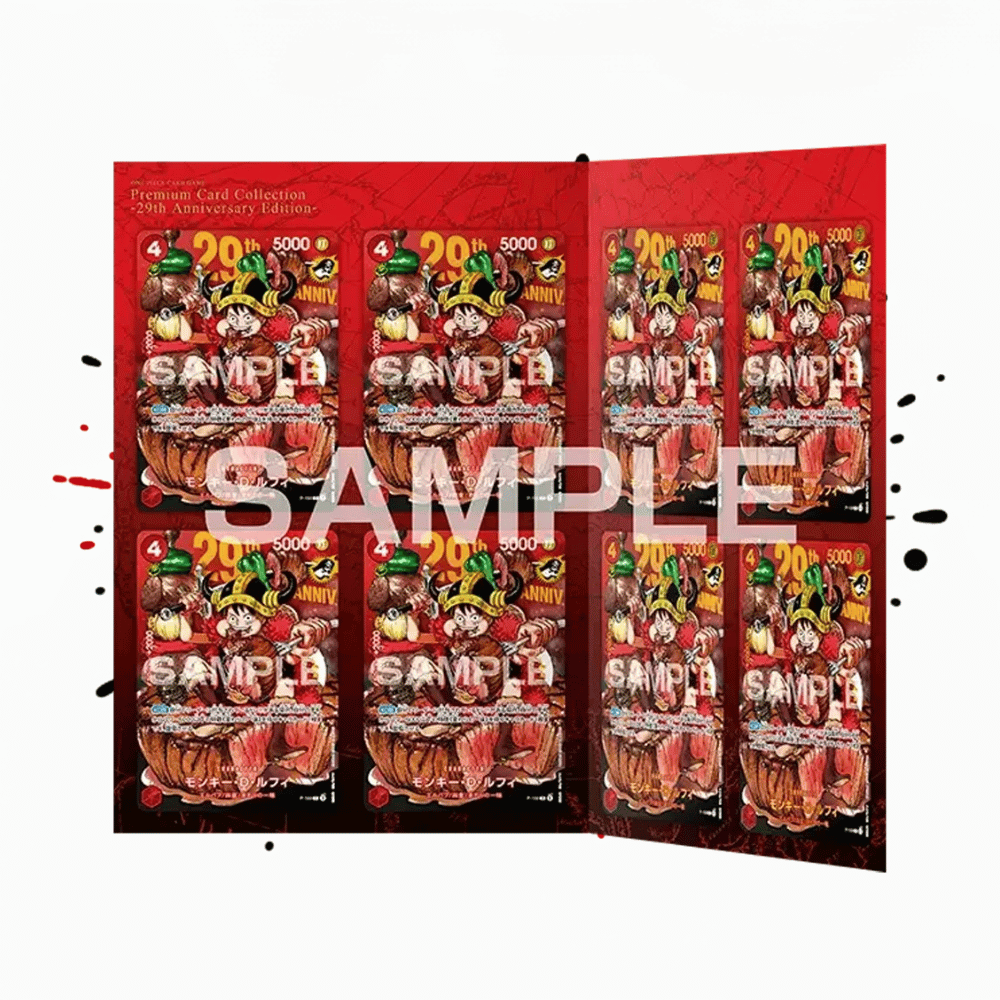 One Piece Card Game - Premium Card Collection 29th Anniversary Edition Monkey D. Luffy P-159 - "Meat Luffy" [JP]