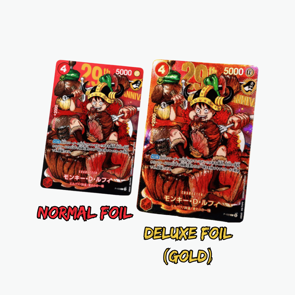 One Piece Card Game - Premium Card Collection 29th Anniversary Edition Monkey D. Luffy P-159 - "Meat Luffy" [JP]