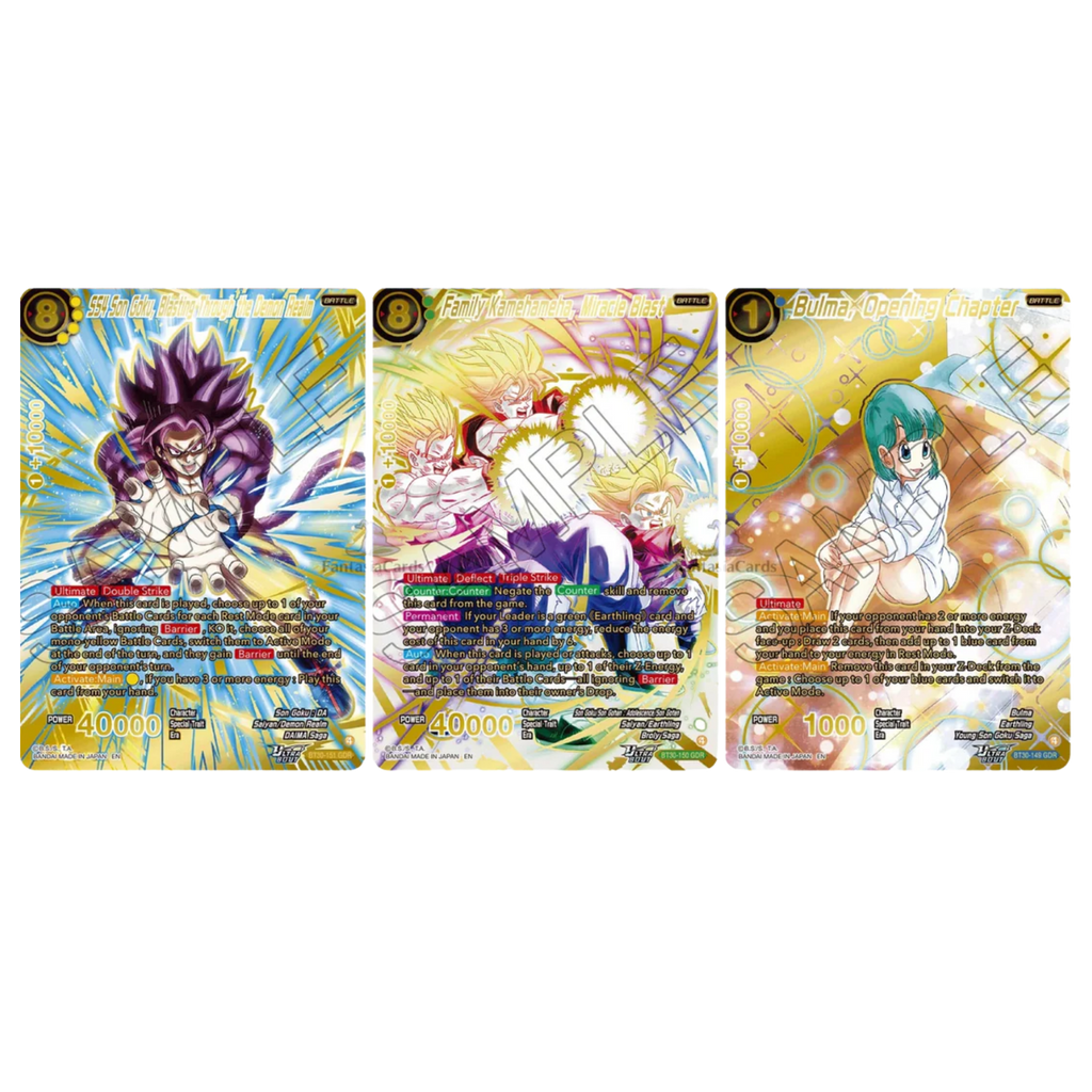 Dragon Ball Super Card Game B30 - Masters Three Glorious Fighters- Booster Display - ENG