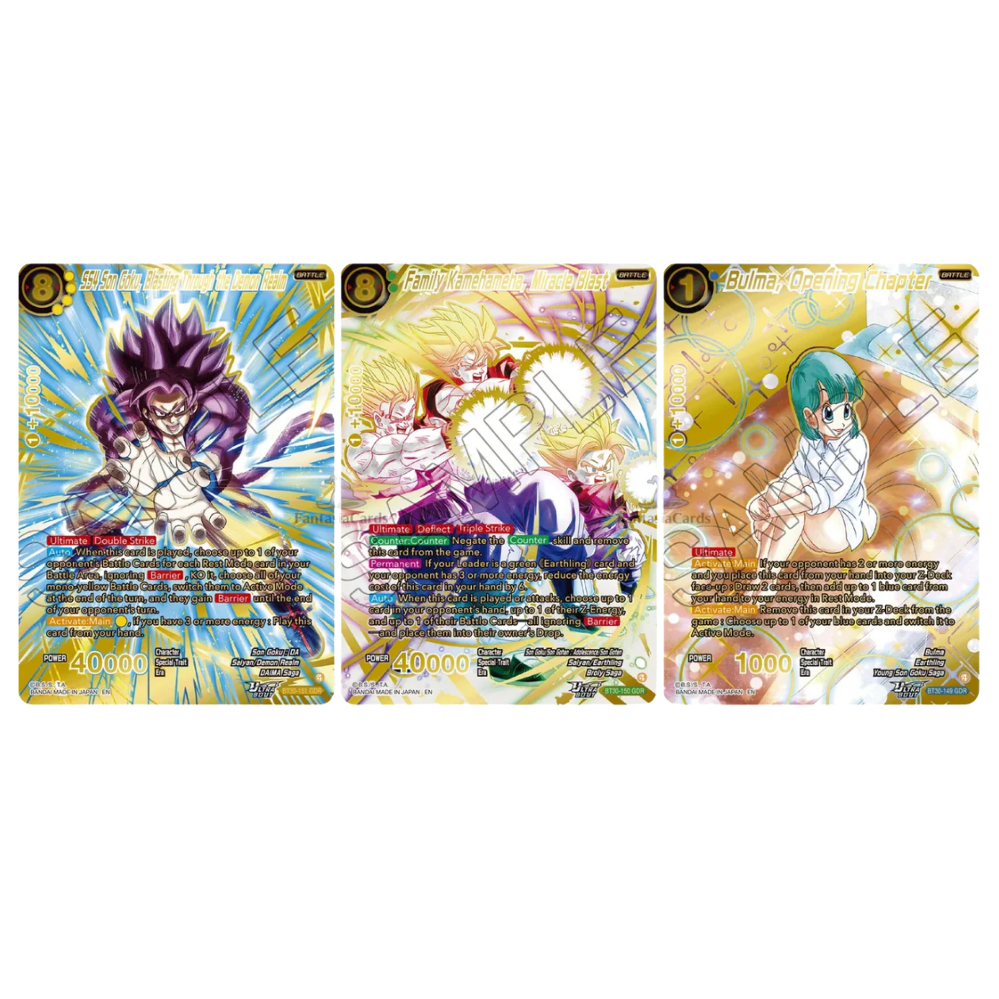 Dragon Ball Super Card Game B30 - Masters Three Glorious Fighters- Booster Display - ENG