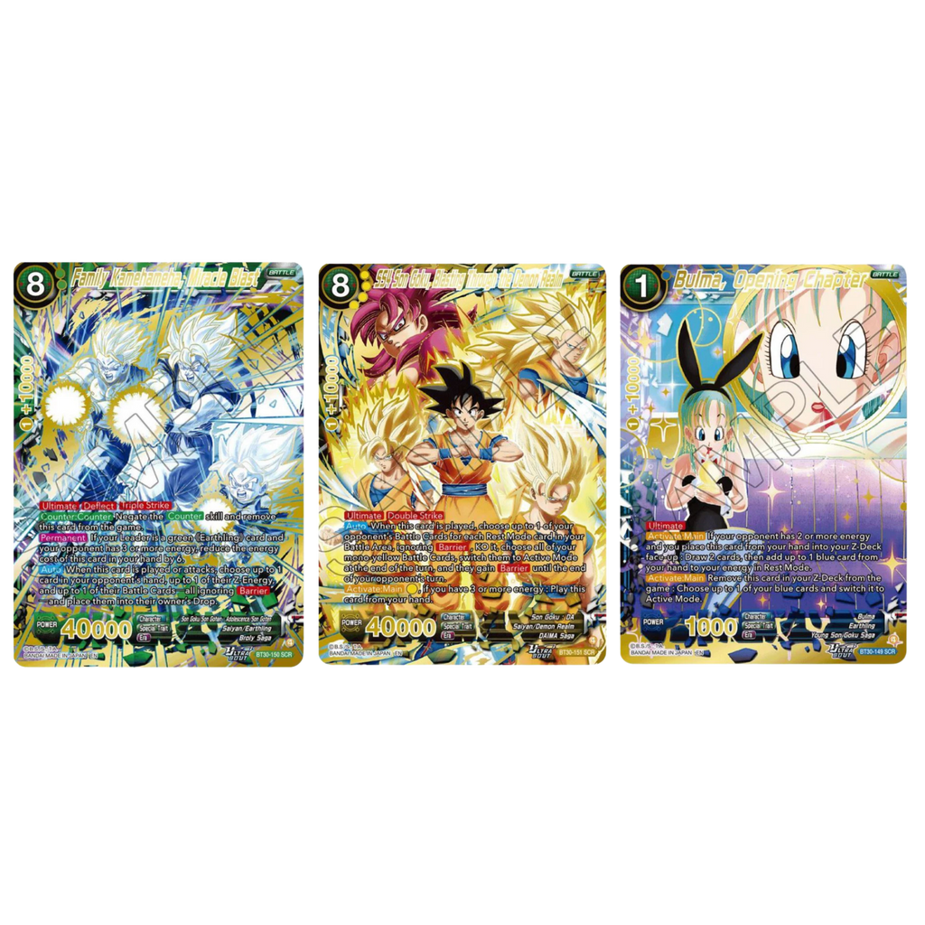 Dragon Ball Super Card Game B30 - Masters Three Glorious Fighters- Booster Display - ENG