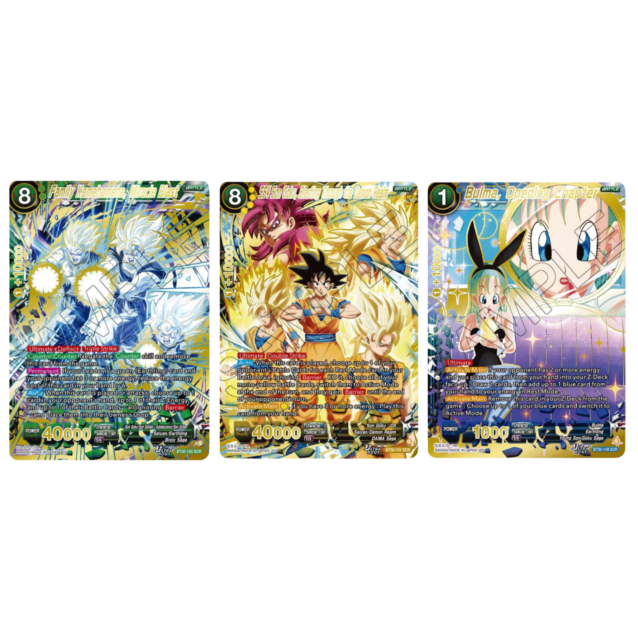 Dragon Ball Super Card Game B30 - Masters Three Glorious Fighters- Booster Display - ENG