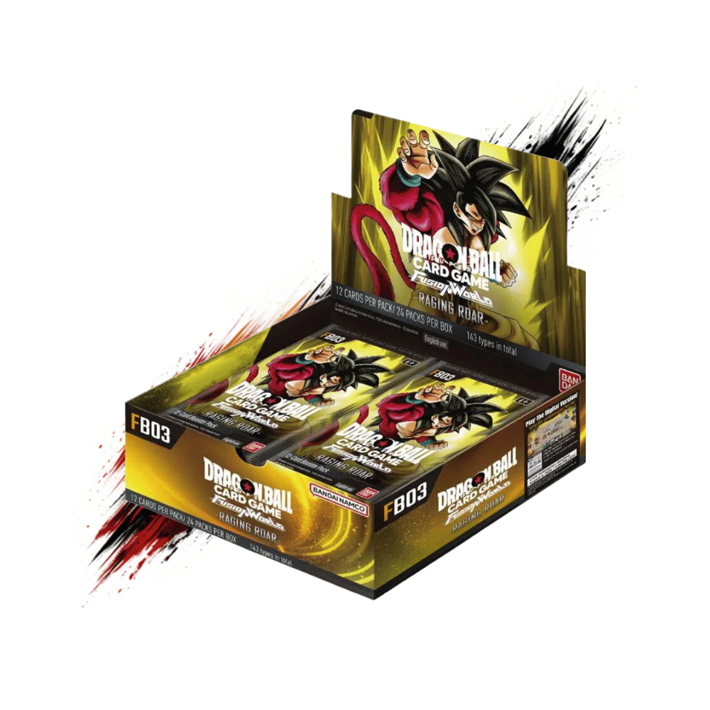 Dragon Ball Super Card Game - Fusion World - FB03 - Raging Roar Booster Display [ENG]