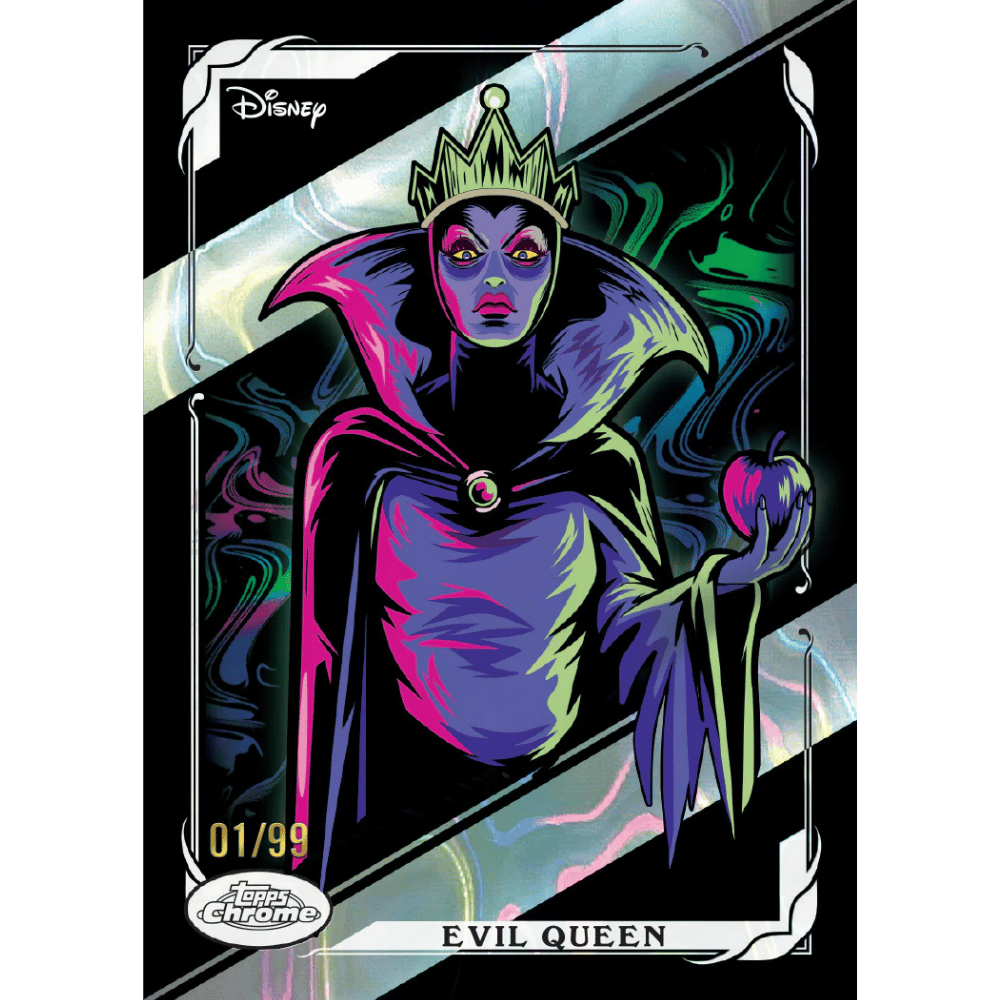 2026 Topps Disney Neon Value Box – 2 Diamante Parallels garantiert