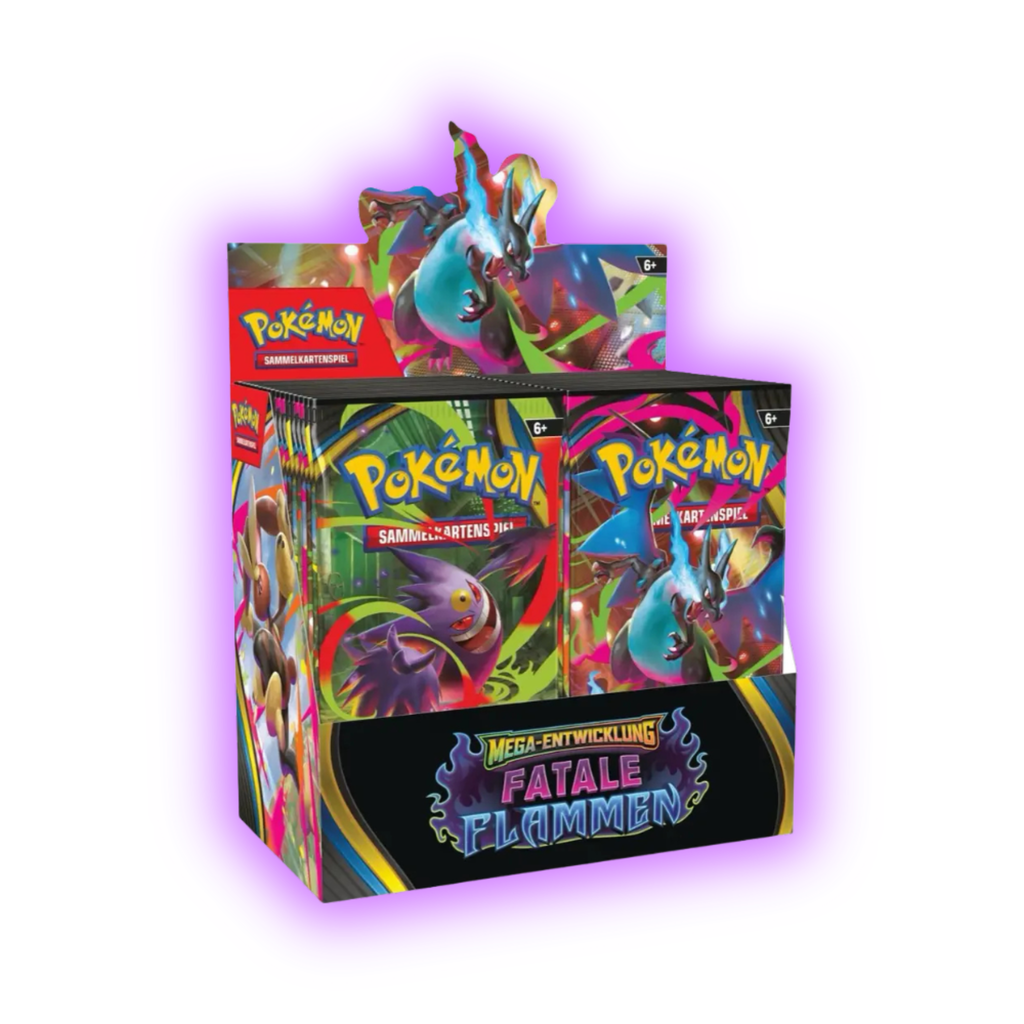 Pokemon Mega-Entwicklung - Fatale Flammen Booster Display [DE]
