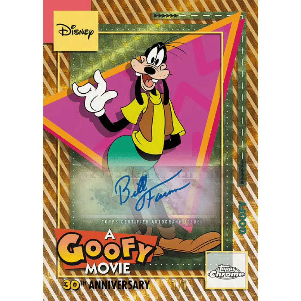 2026 Topps Disney Neon Value Box – 2 Diamante Parallels garantiert