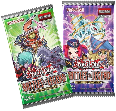 Yu-Gi-Oh! Battles of Legend Glorious Gallery Display - Deutsch