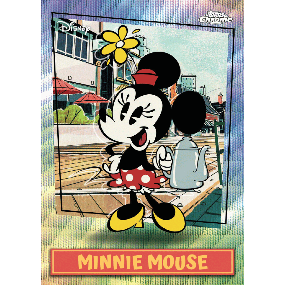 2026 Topps Disney Neon Value Box – 2 Diamante Parallels garantiert