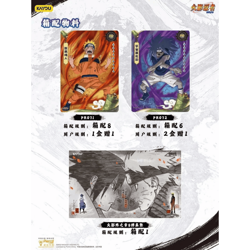 Naruto Kayou - Tier 4 Wave 8 Display – Booster Box