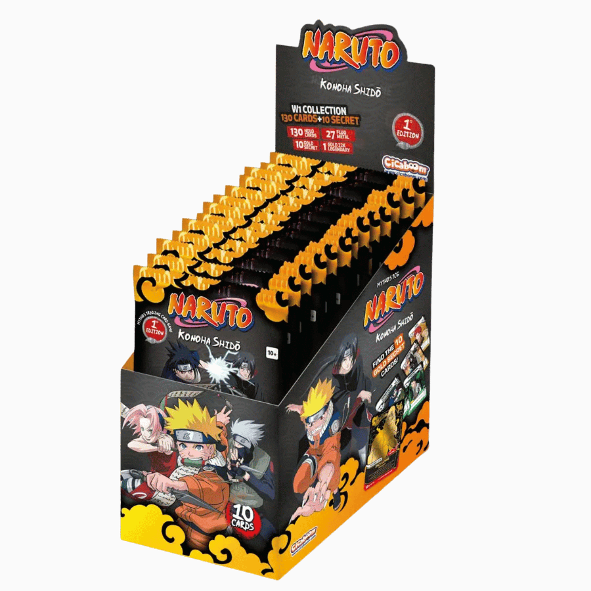 Naruto Mythos Card Game - 1st Edition Booster Display - Konoha Shido [ENG]