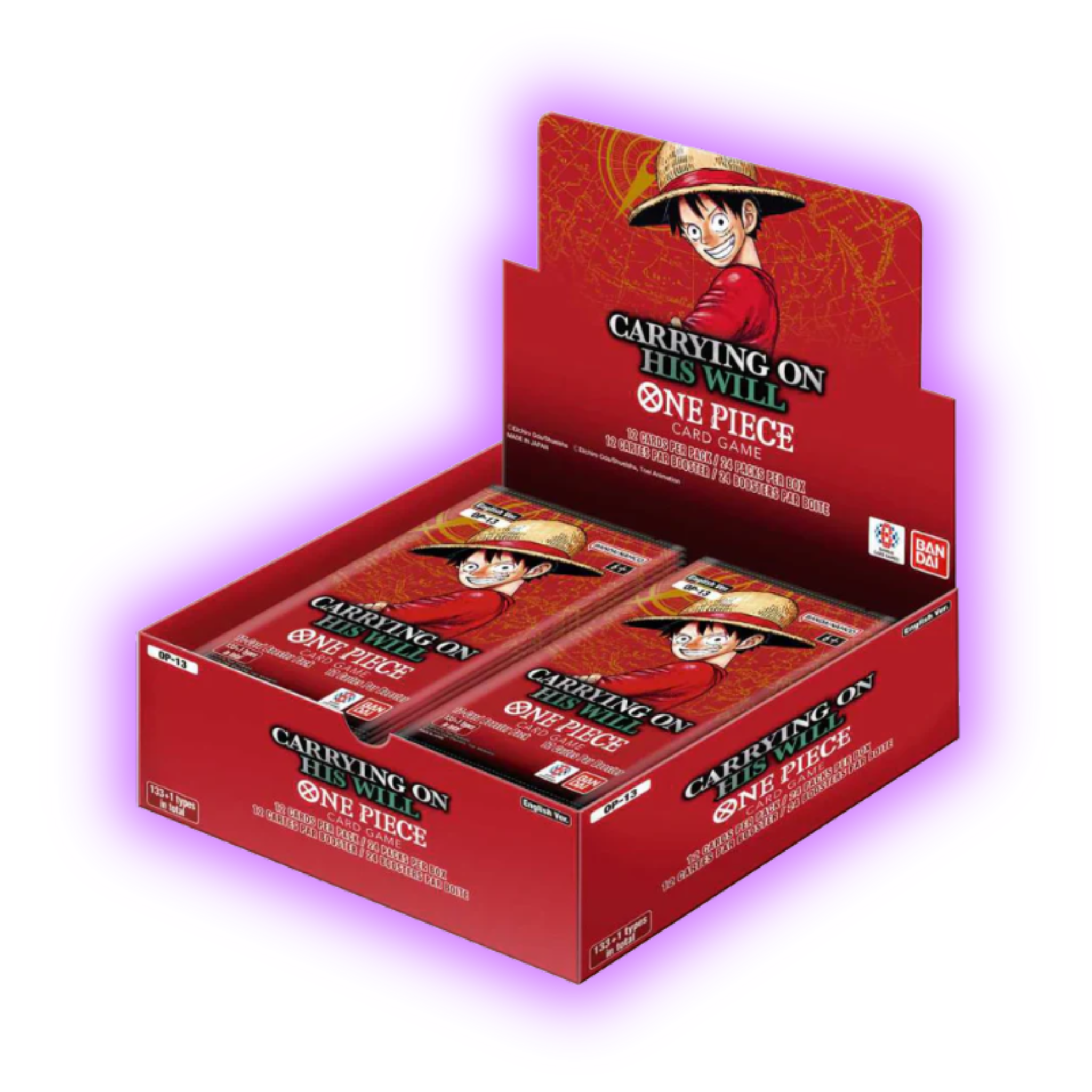 One Piece Card Game OP-13 - Carrying on his will  Display [ENG]