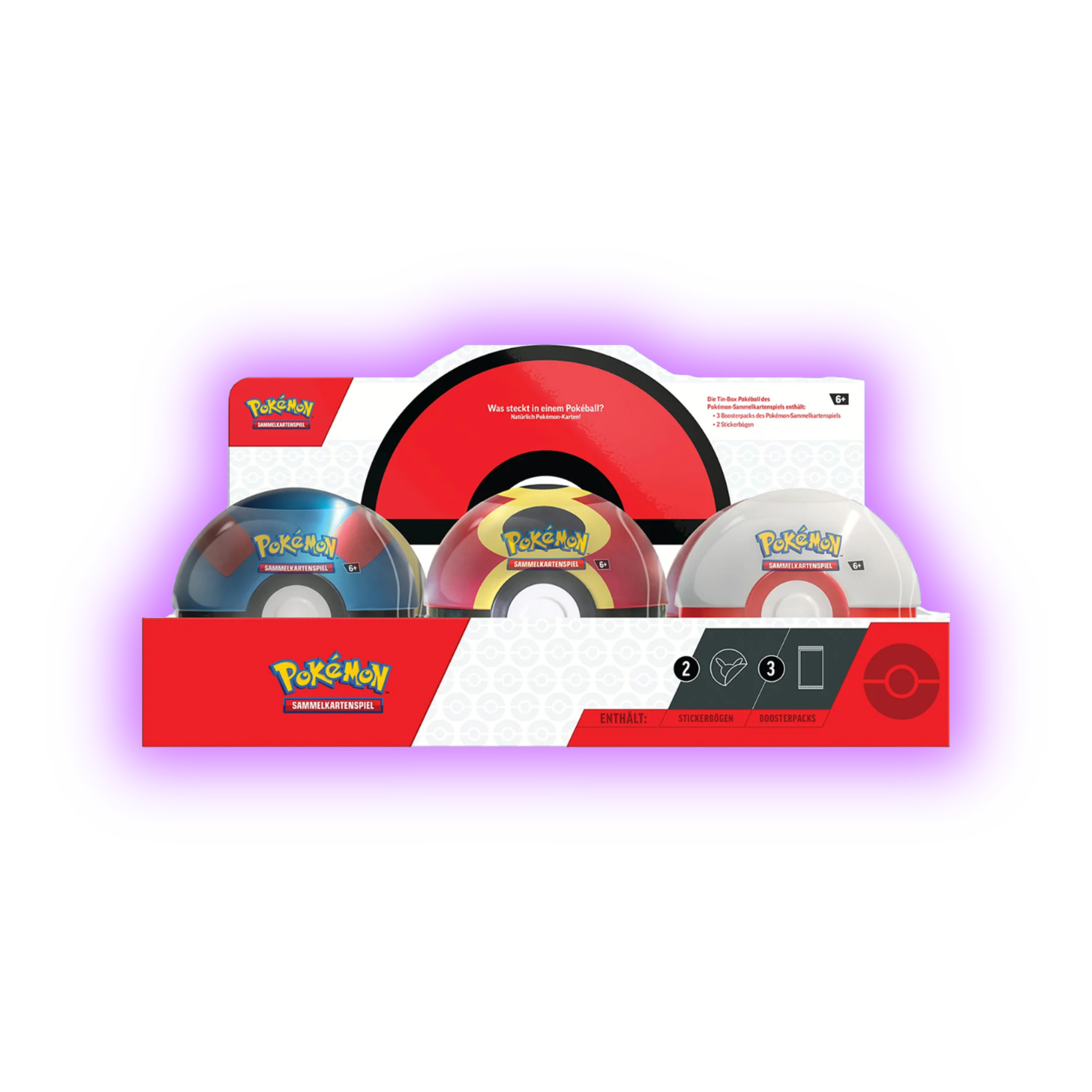 Pokemon Pokeball Tin Herbst 2025 Deutsch
