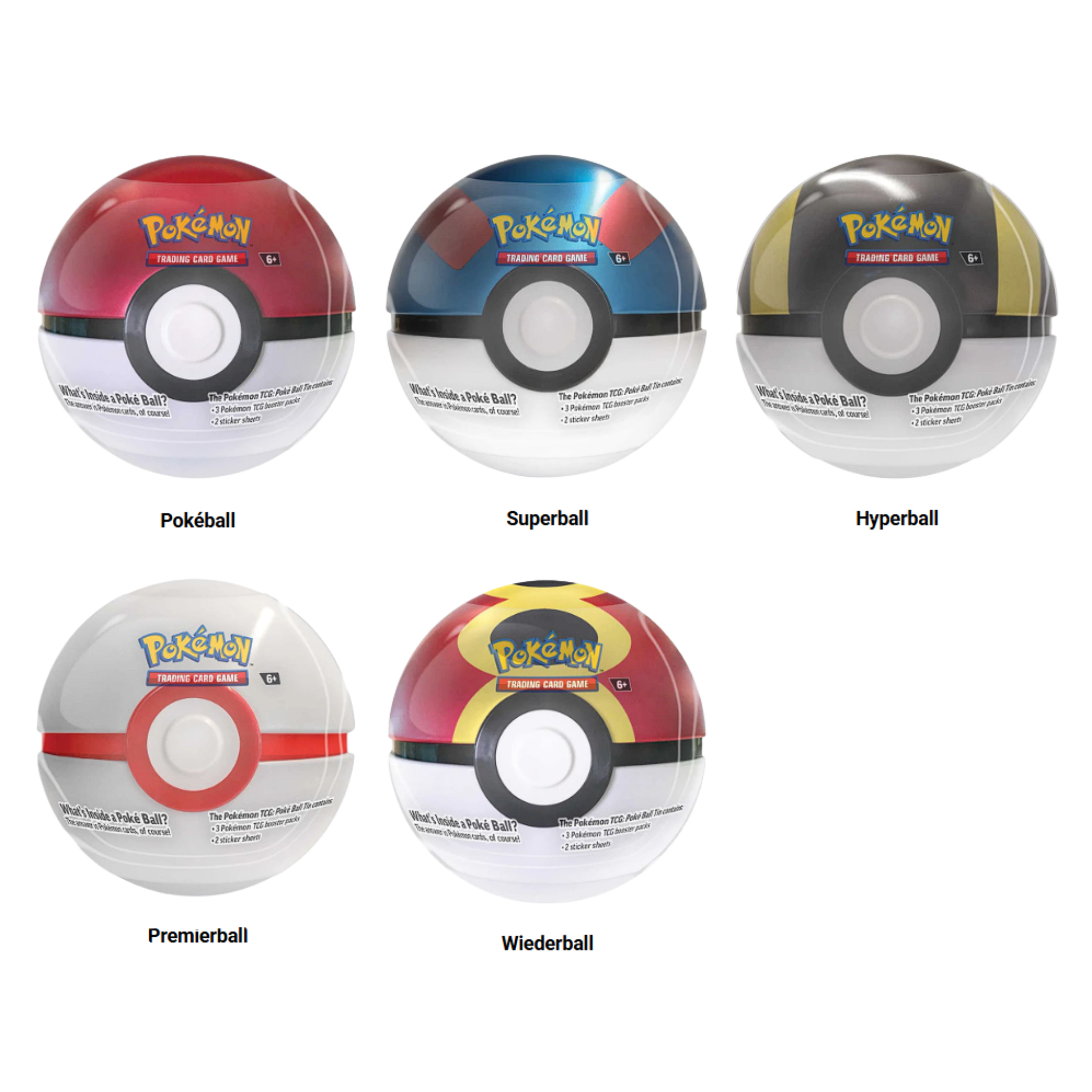 Pokemon Pokeball Tin Herbst 2025 Deutsch
