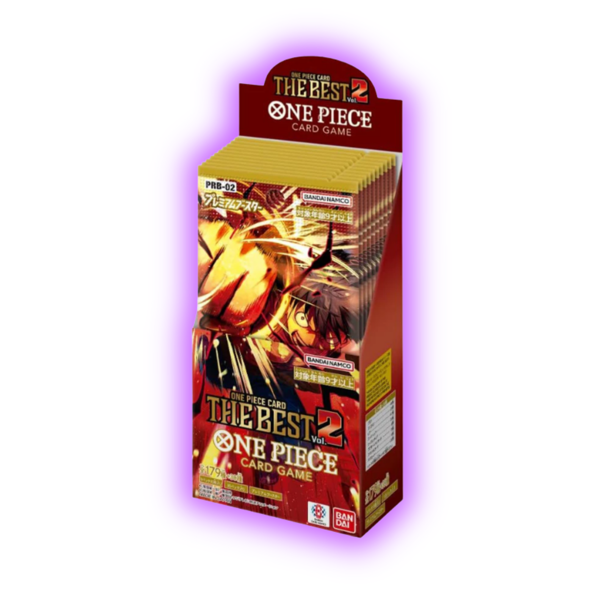One Piece PRB02 - The Best 2 Premium Booster Display (Japanisch)