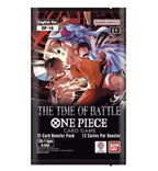 One Piece Card Game OP-16 The Time of Battle Booster Pack Sleeved Englisch