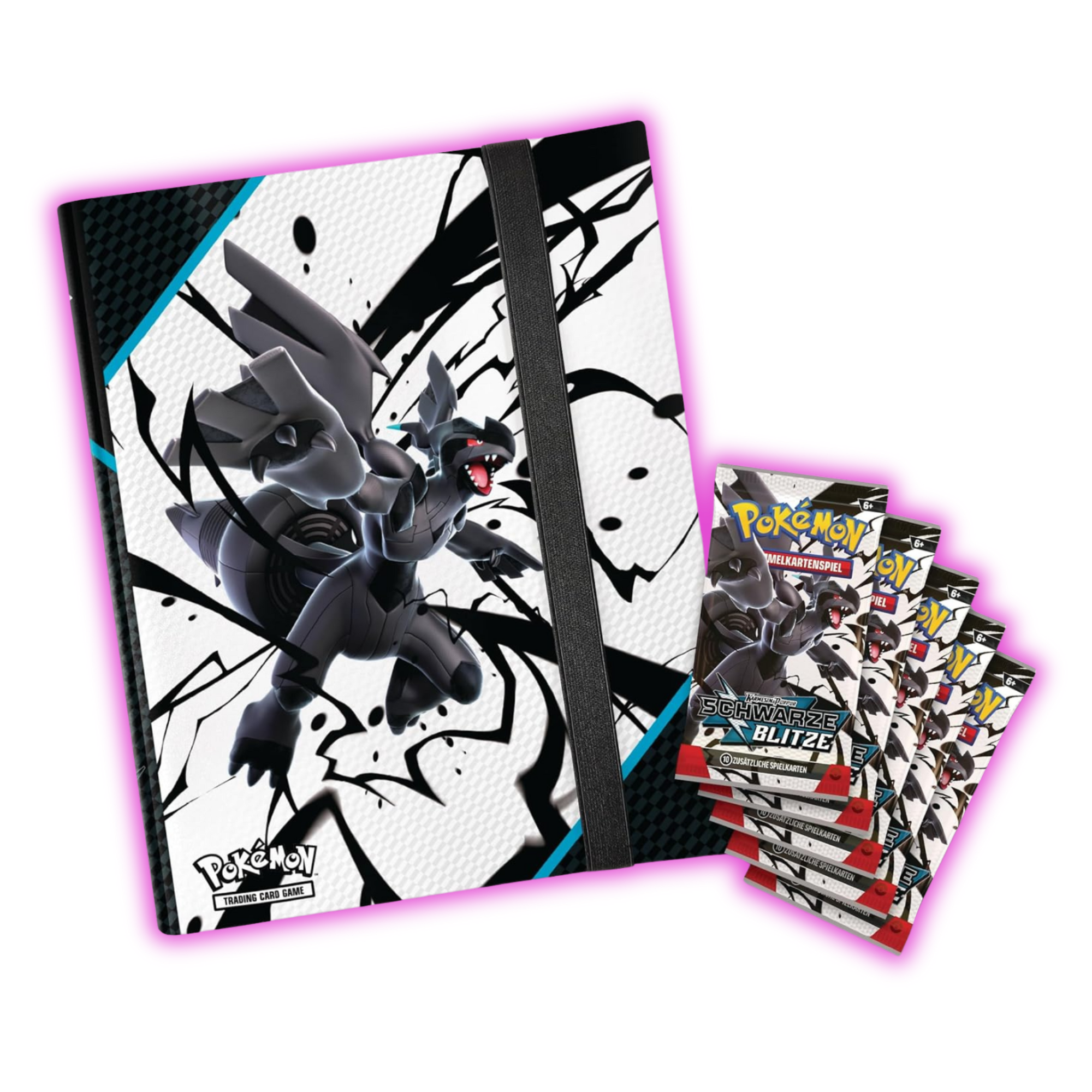 Pokemon Karten Karmesin & Purpur Schwarze Blitze Ordner Kollektion - Deutsch