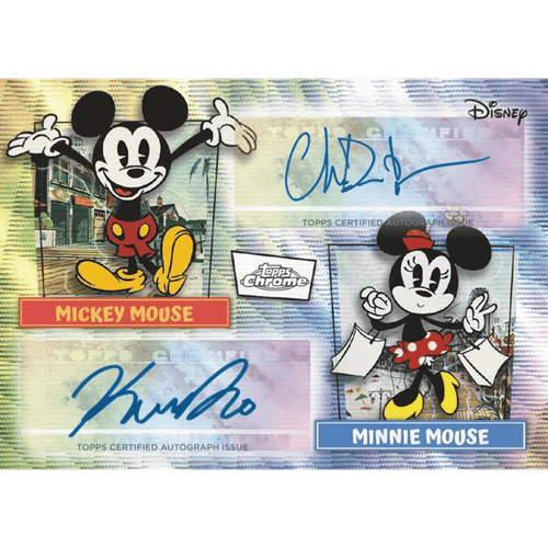 2026 Topps Disney Neon Value Box – 2 Diamante Parallels garantiert