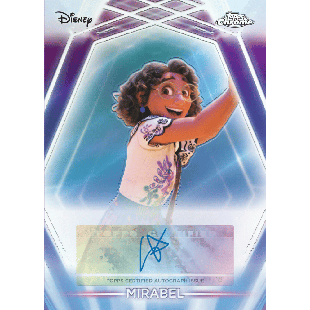 2026 Topps Disney Neon Value Box – 2 Diamante Parallels garantiert