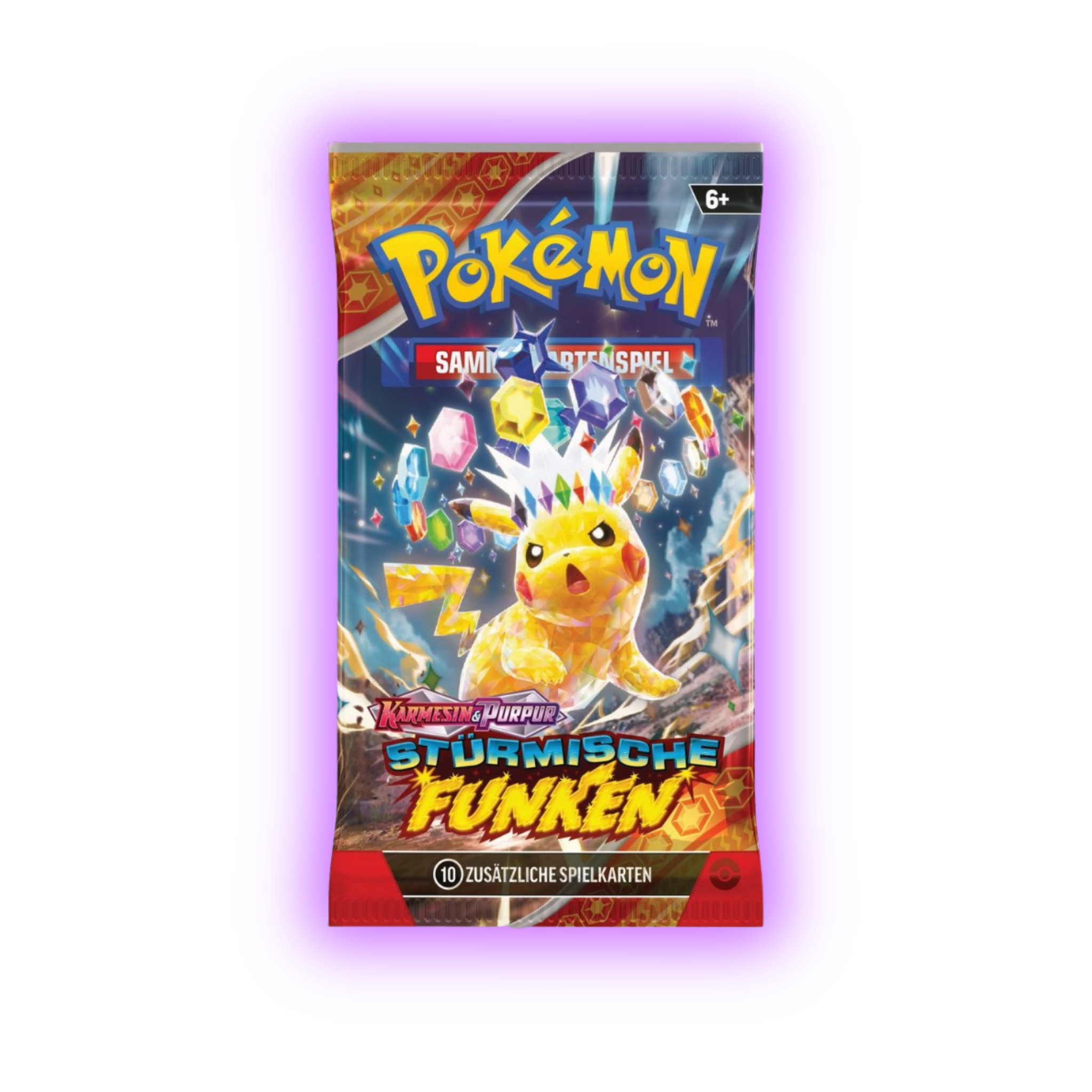 Pokemon Stürmische Funken Booster Display