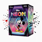 2026 Topps Disney Neon Value Box – 2 Diamante Parallels garantiert